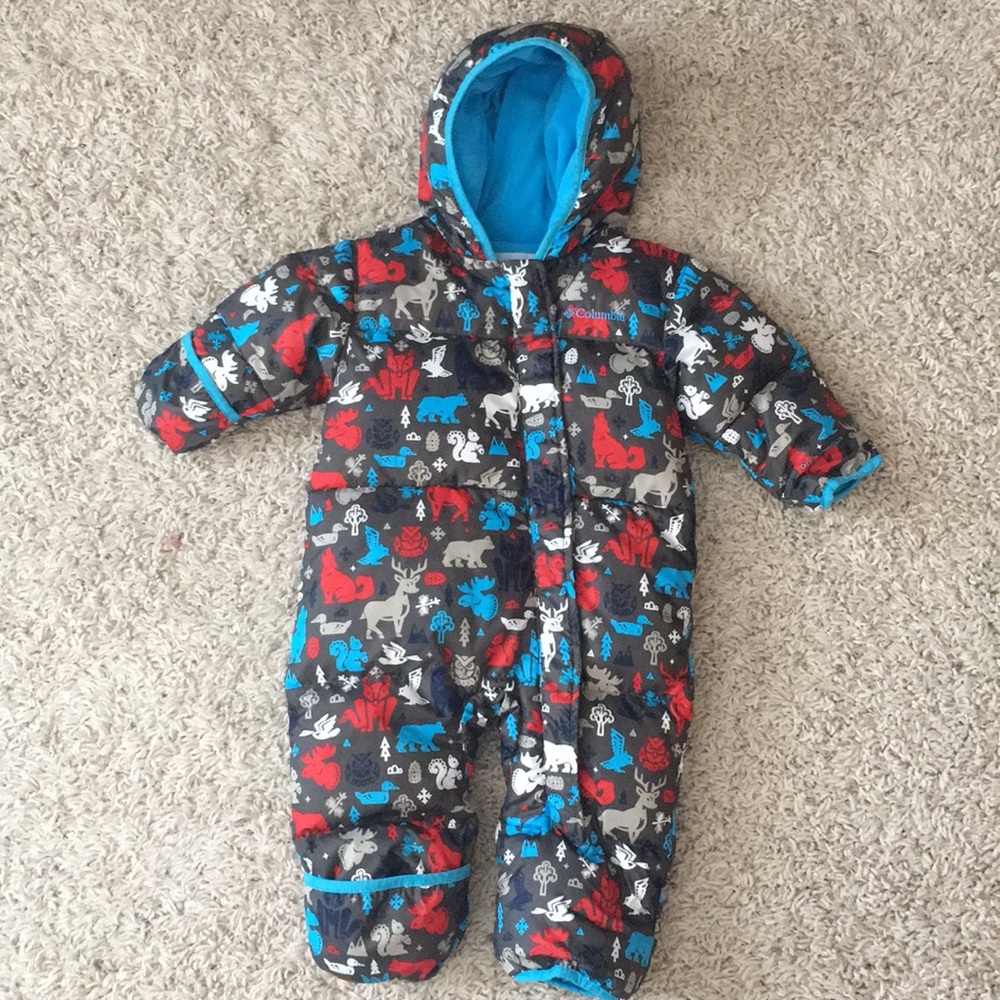 Columbia Camillia Deers bunting 6-12 months